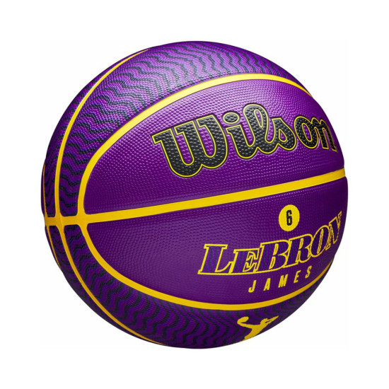 Wilson Μπάλα μπασκετ NBA Player Icon Outdoor bskt Lebron